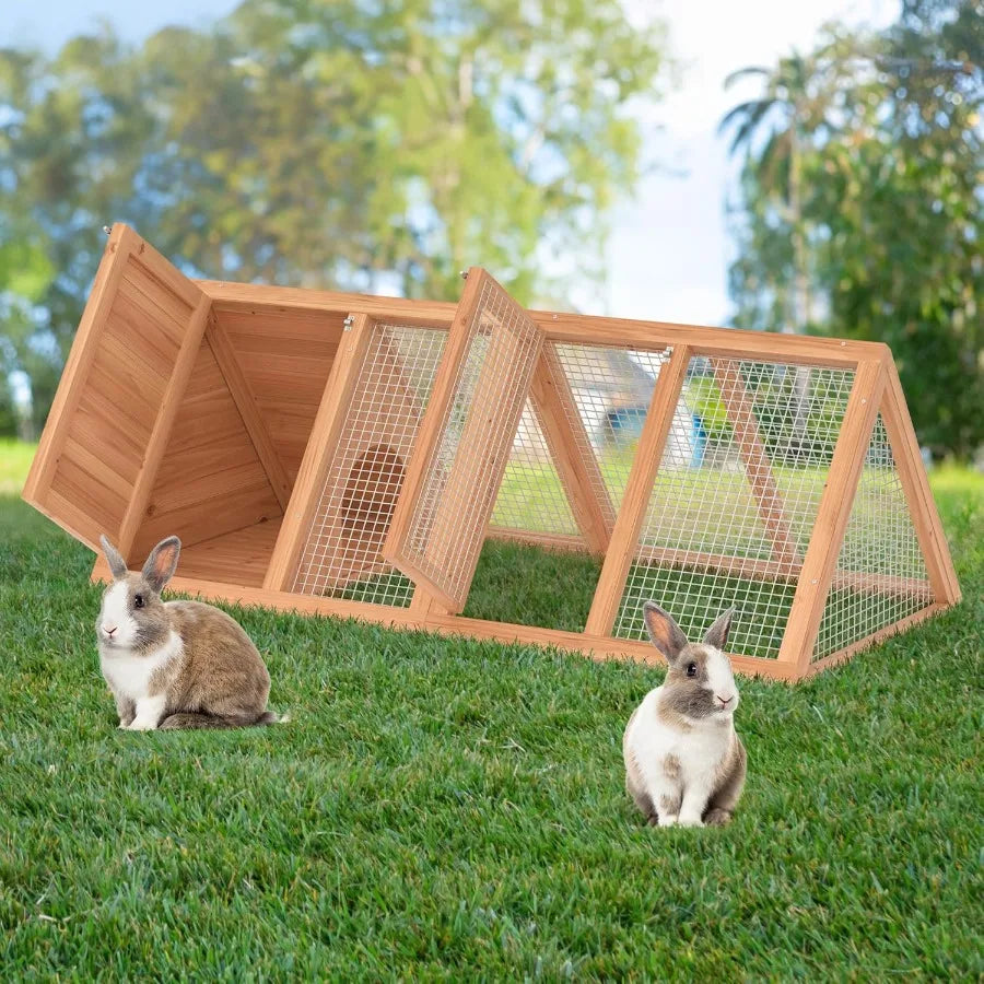 Guangdong Rabbit Hutch Chicken Coop Quail Cage Two Door