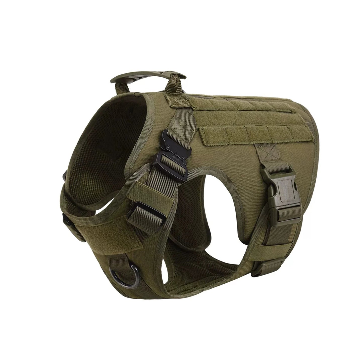 PETRAVEL CN Tactical Dog Harness Vest With Molle Pouches