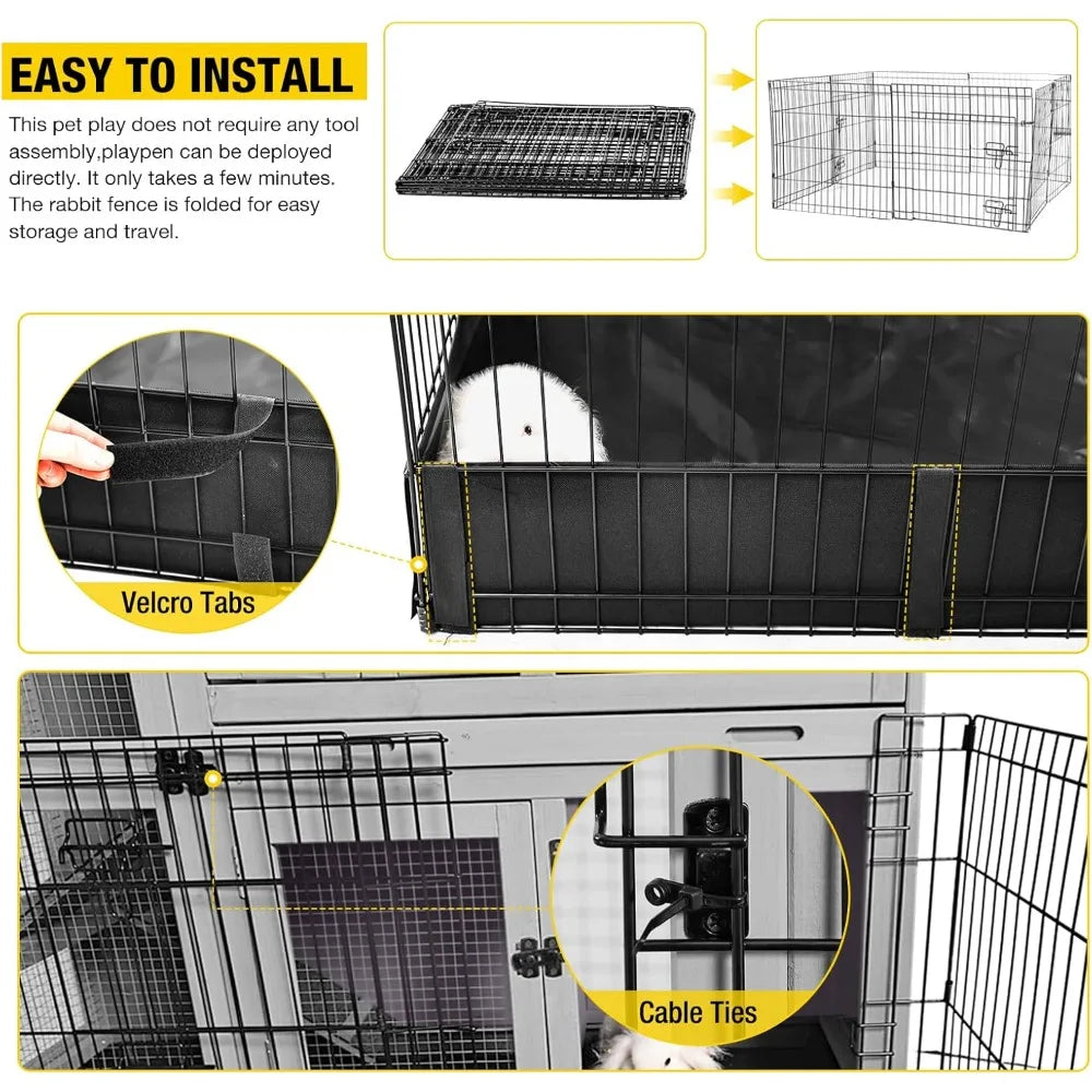 Gap Pet Playpen For Guinea Pigs And Small Animals Extension Cage