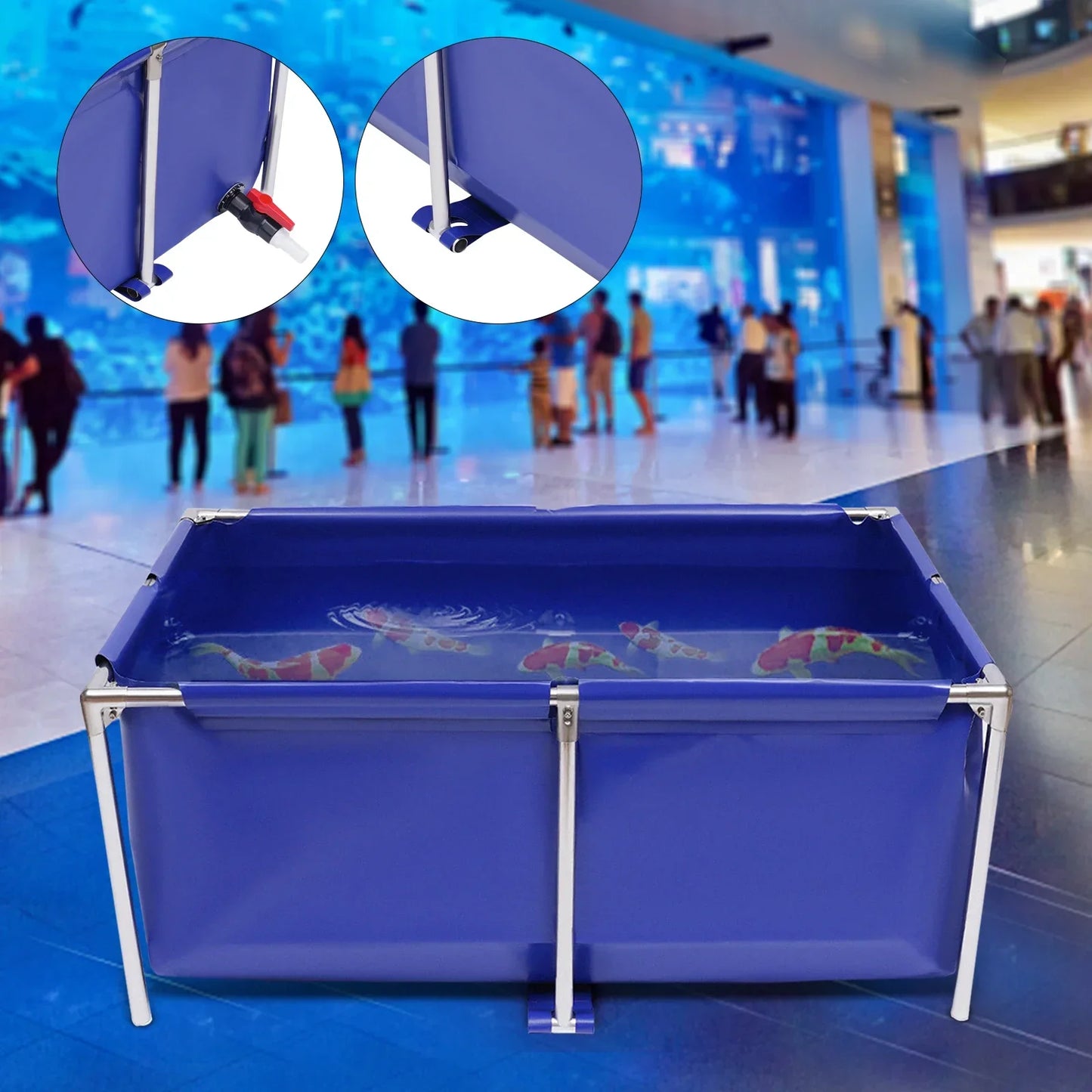 Hign-concerned Canvas Aquarium Water Tank Fish Pond