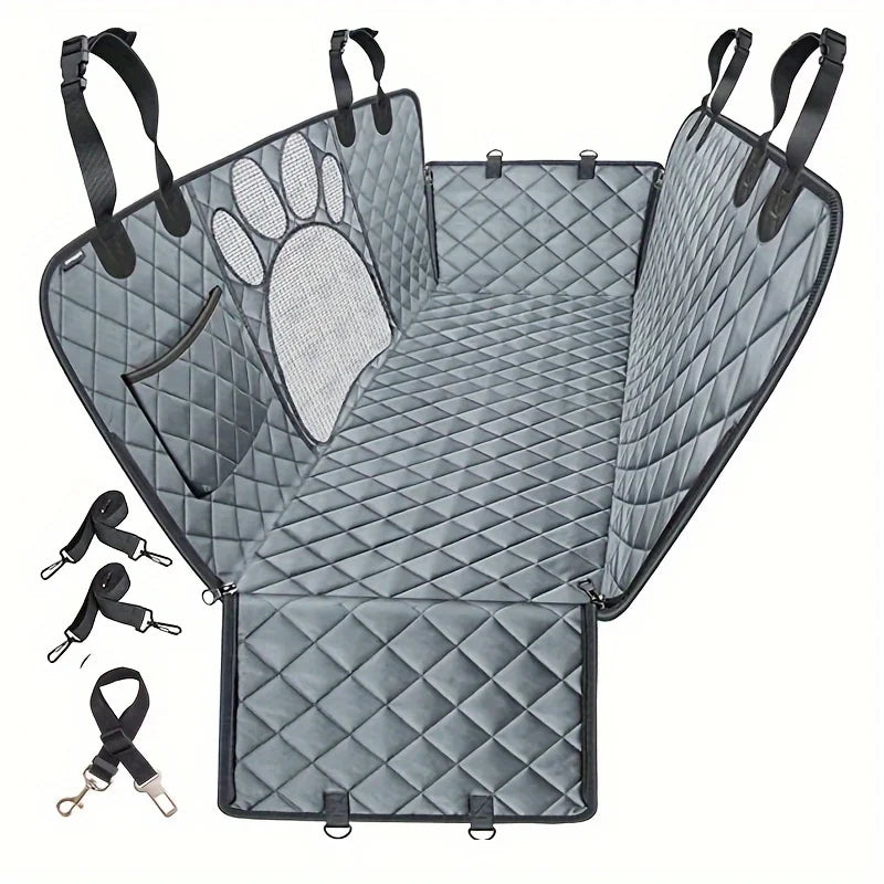 Dog Seat Cover Hammock Car Backseat Protector Waterproof Anti Slip