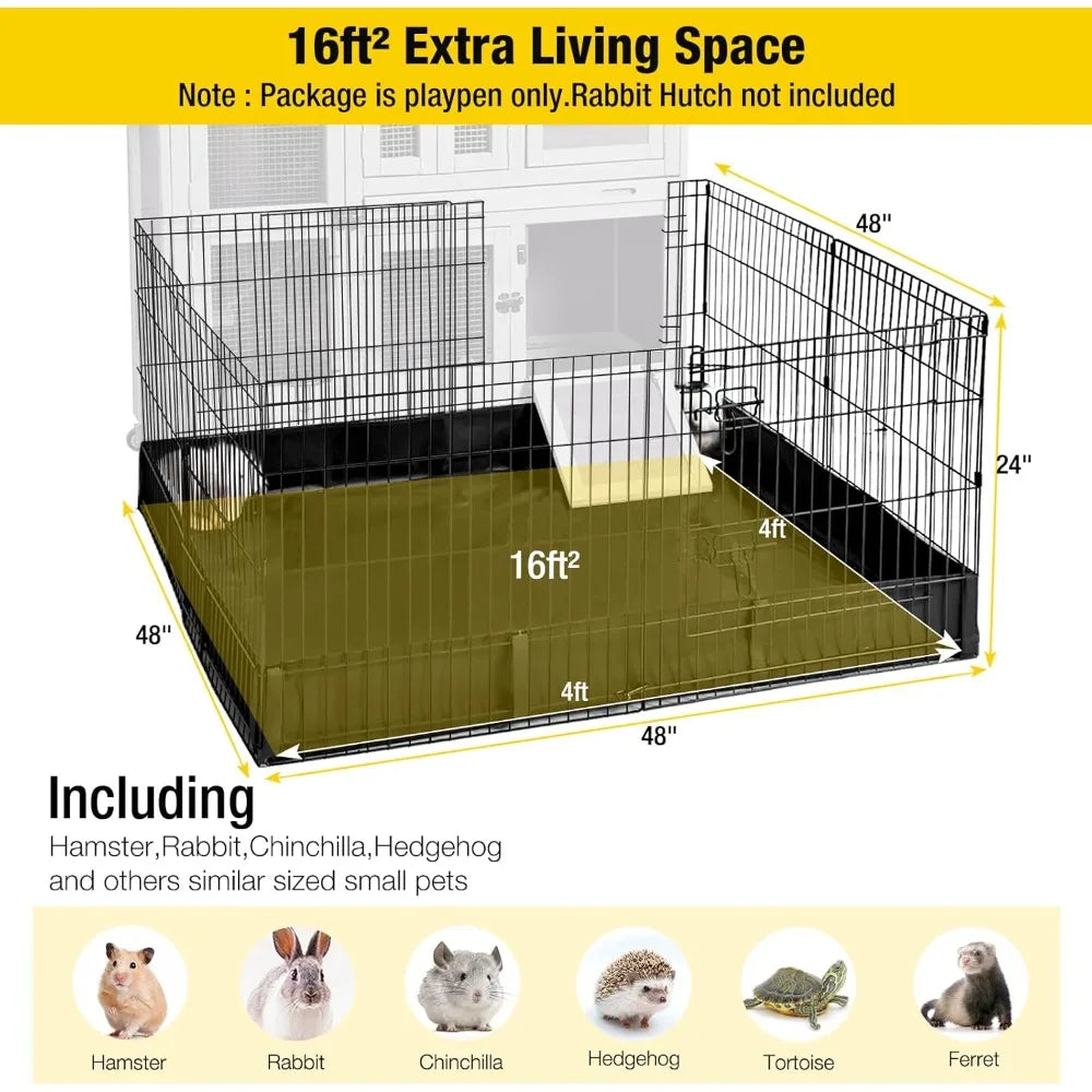 Gap Pet Playpen For Guinea Pigs And Small Animals Extension Cage
