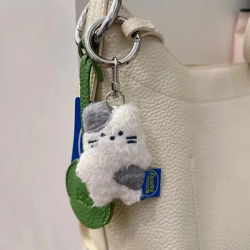 CN Shanghai Guangdong Butter Rabbit Plush Keychain Anime Toy