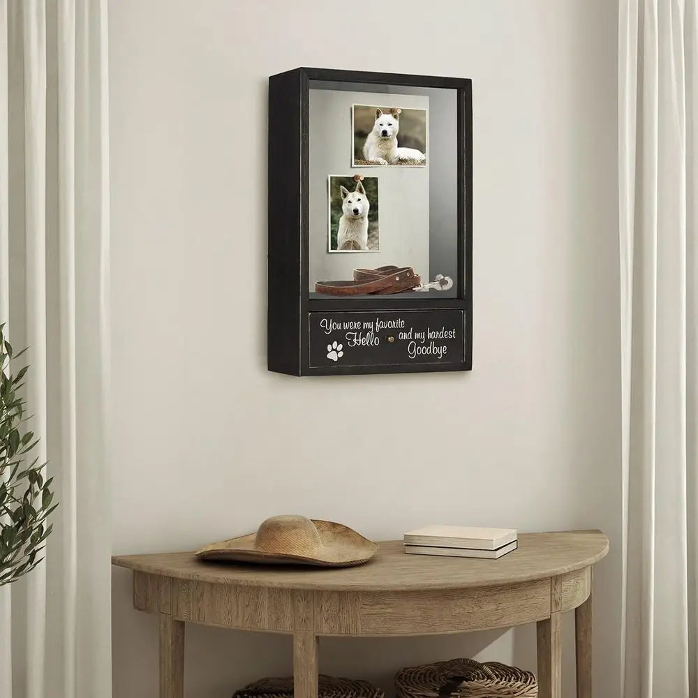 Dog Memorial Gifts Frame Shadow Box You Were My Favorite