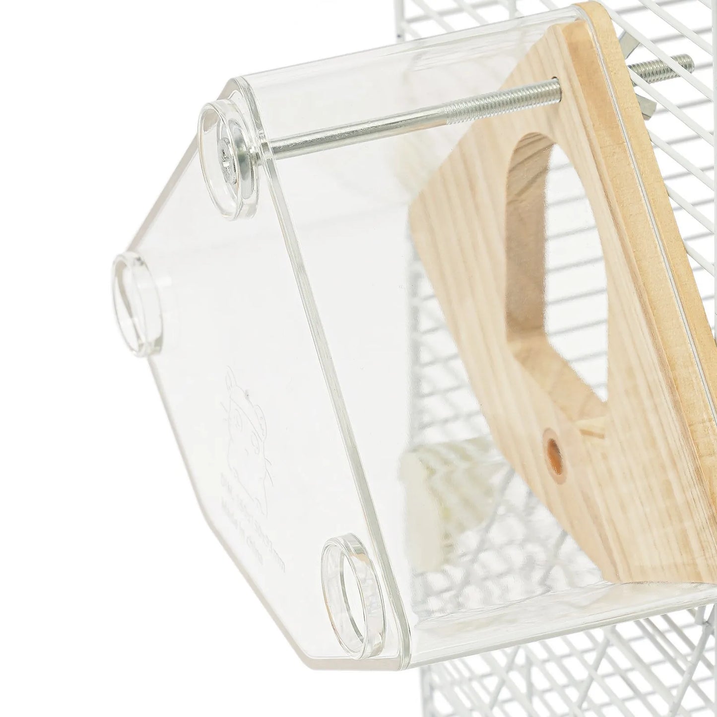 Two-Tier British Style Bird Cage for Parakeets and Canaries