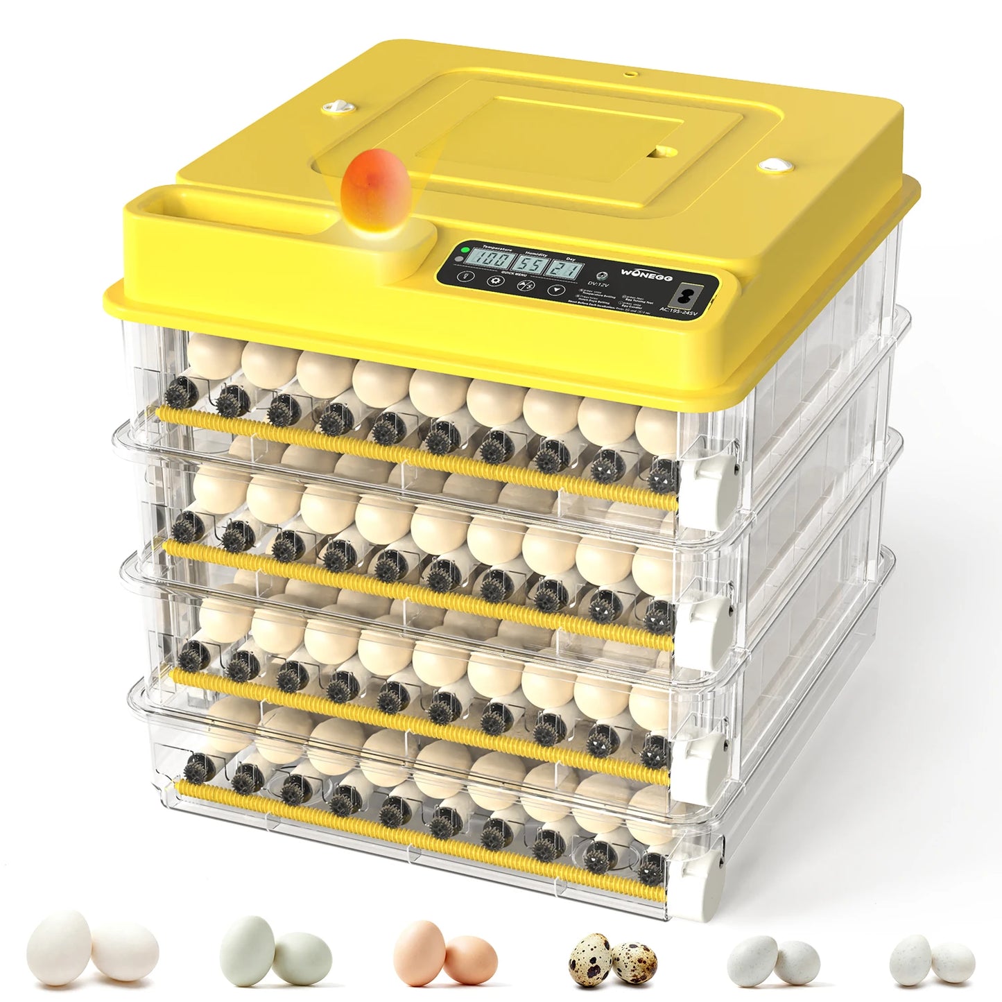 36-216 Egg Incubator For Hatching Chicken Duck Goose Eggs Automatic
