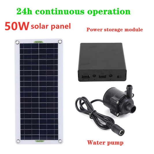 Shunmaii Solar Fountain Pump Kit for Garden Aquarium Tank