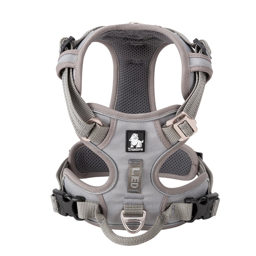 Winhyepet Reflective Training Dog Harness Nylon Padding Vest