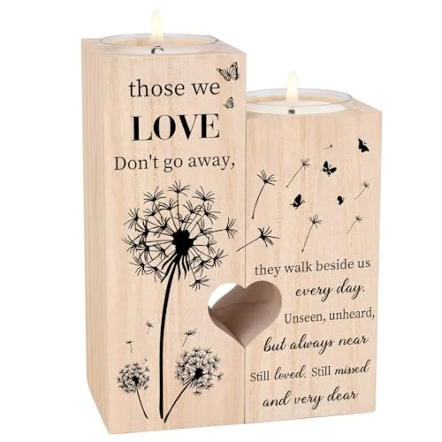 Bereavement Candle Holders Sympathy Gifts Condolence Memorial For Loved Ones