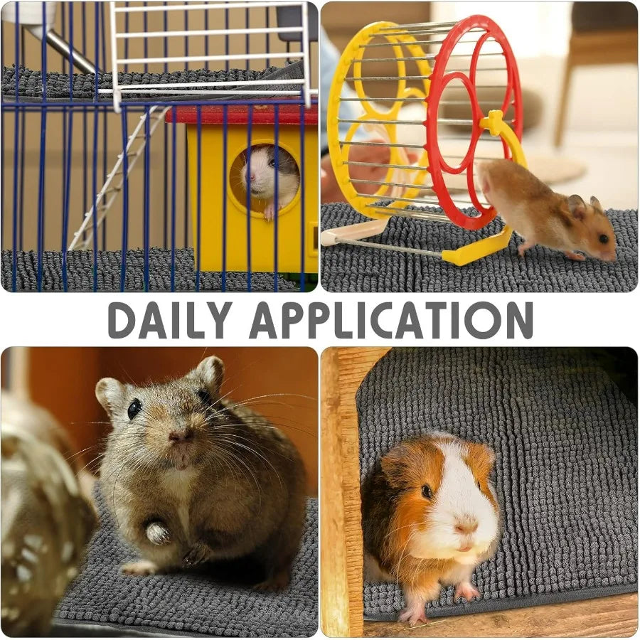 Hign-concerned Washable Fleece Cage Liners For Small Pets