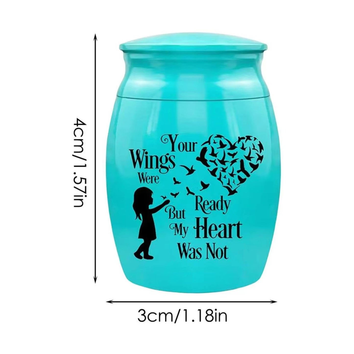 Personalized Mini Pet Urn Cremation Memorial For Small Animals