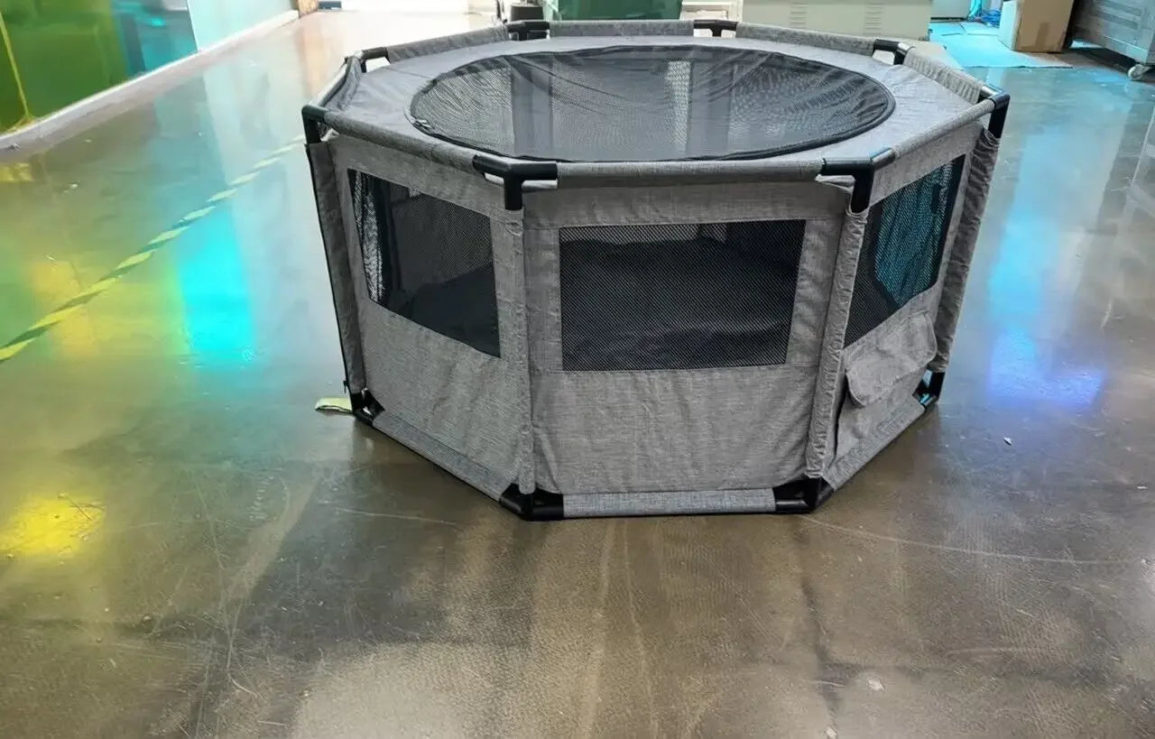 CN Guangdong Dog Playpen Portable Pet Exercise Cage Indoor Outdoor
