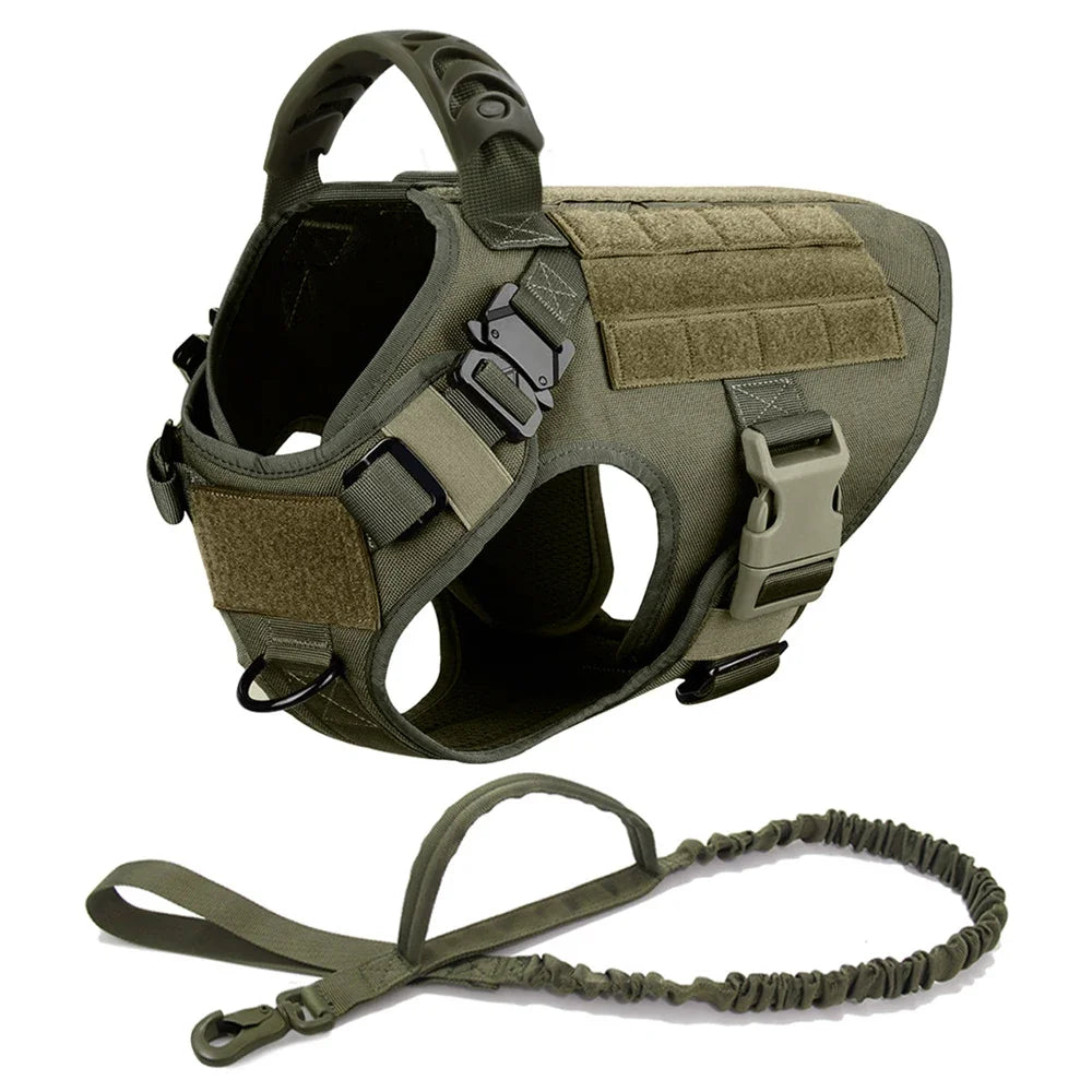 Dog Harness And Leash Vest Set For Medium Large Dogs