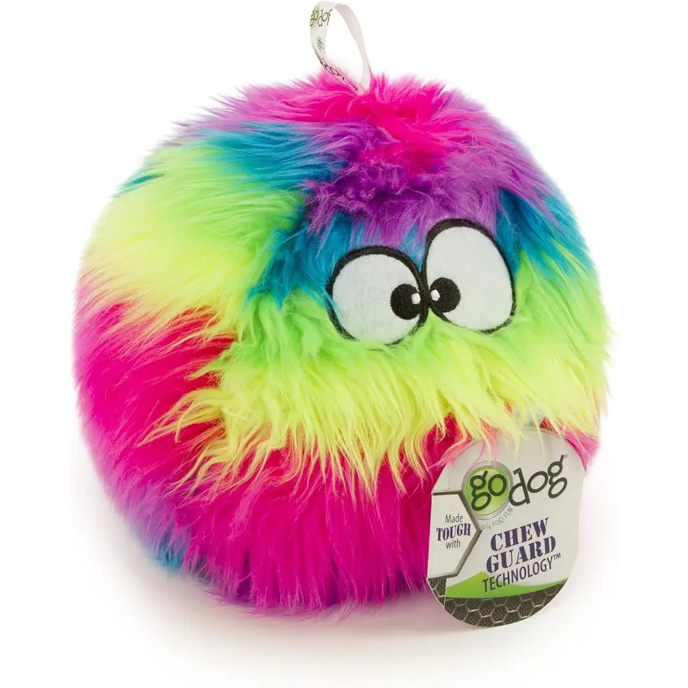 Urballz Squeaky Plush Ball Dog Toy With Chew Guard Technology