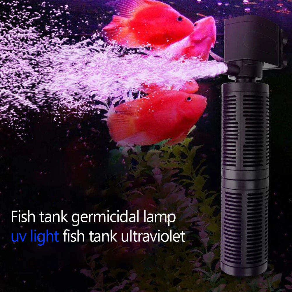Shunmaii 3 In 1 Aquarium Filter Silent Water Purifier