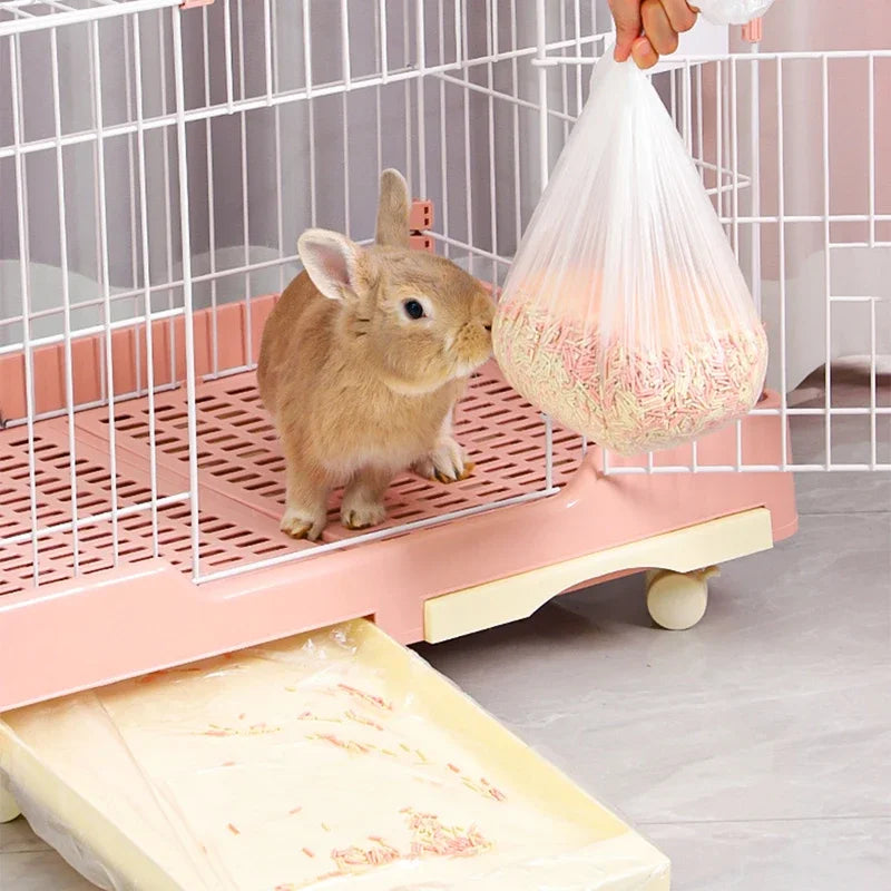 Hign-concerned Disposable Pet Tray Liner Film For Rabbit Litter Mat
