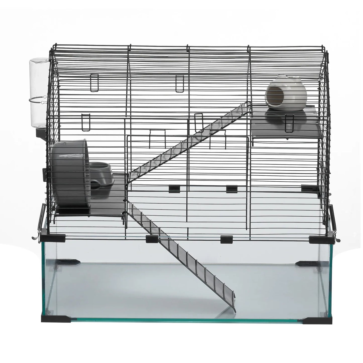 Hamster Cage Habitat Small Animal Enclosure For Gerbils Mice And Other Rodents Worldwide