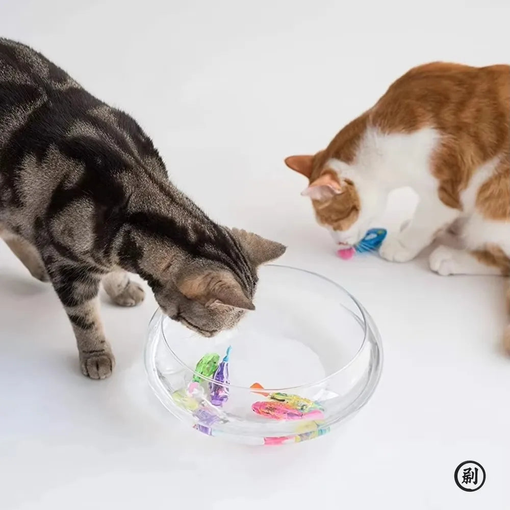 Cat Toy LED Inductive Interactive Robotic Fish