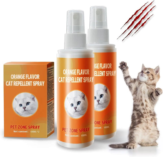 Cat Scratch Deterrent Spray Stop Scratching For Furniture And Sofas