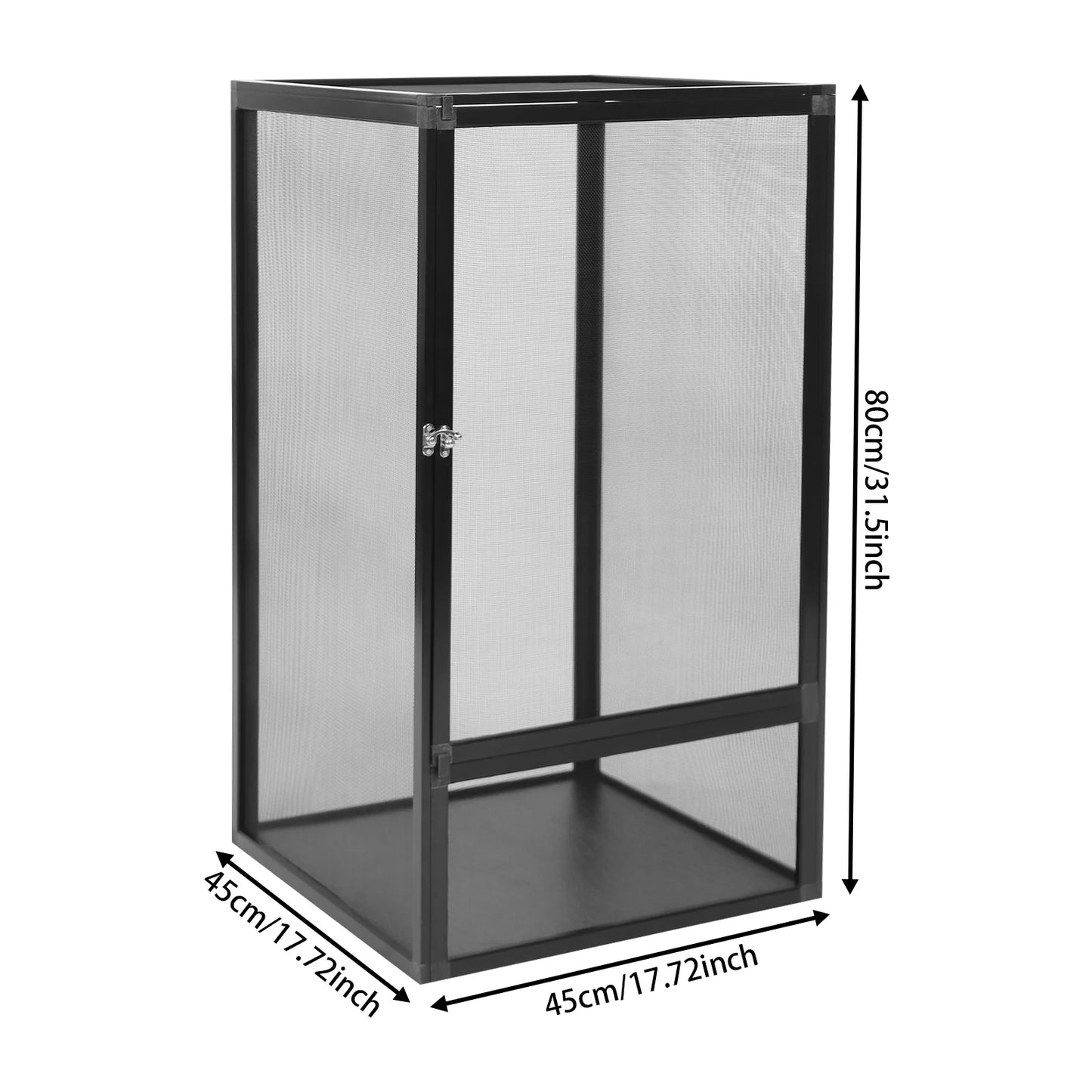 Tall Glass Reptile Terrarium Geckos Snakes Lizards Chameleons