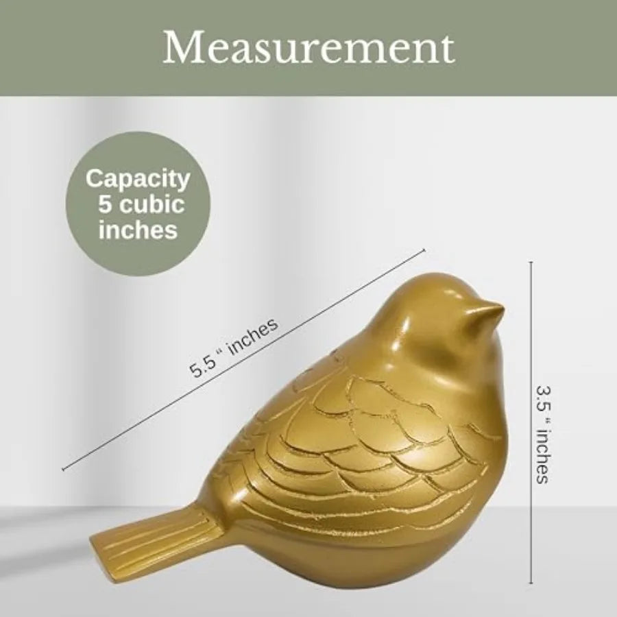 Bird Urn Small Keepsake Cremation Urn Pets Loved Ones