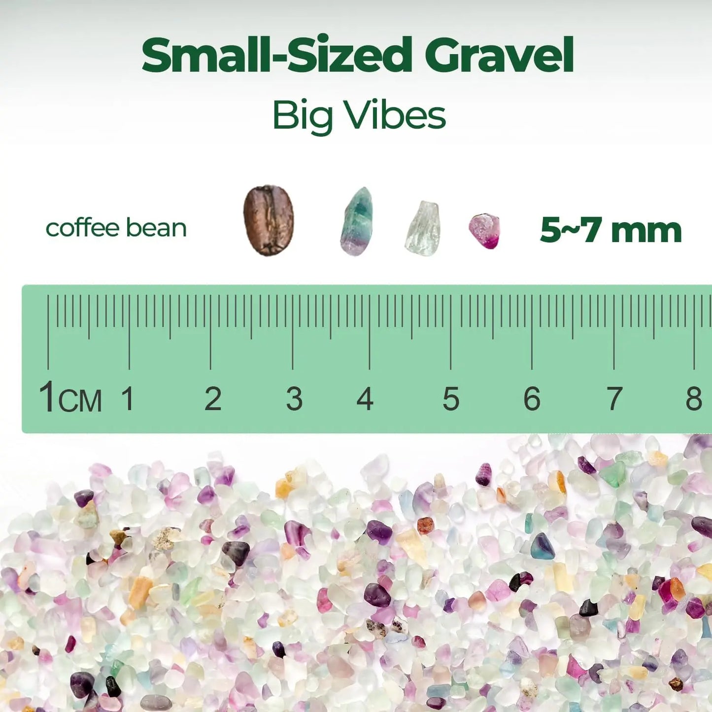 Hign-concerned Crushed Quartz Crystal Chips For Craft Vases Aquarium Decor