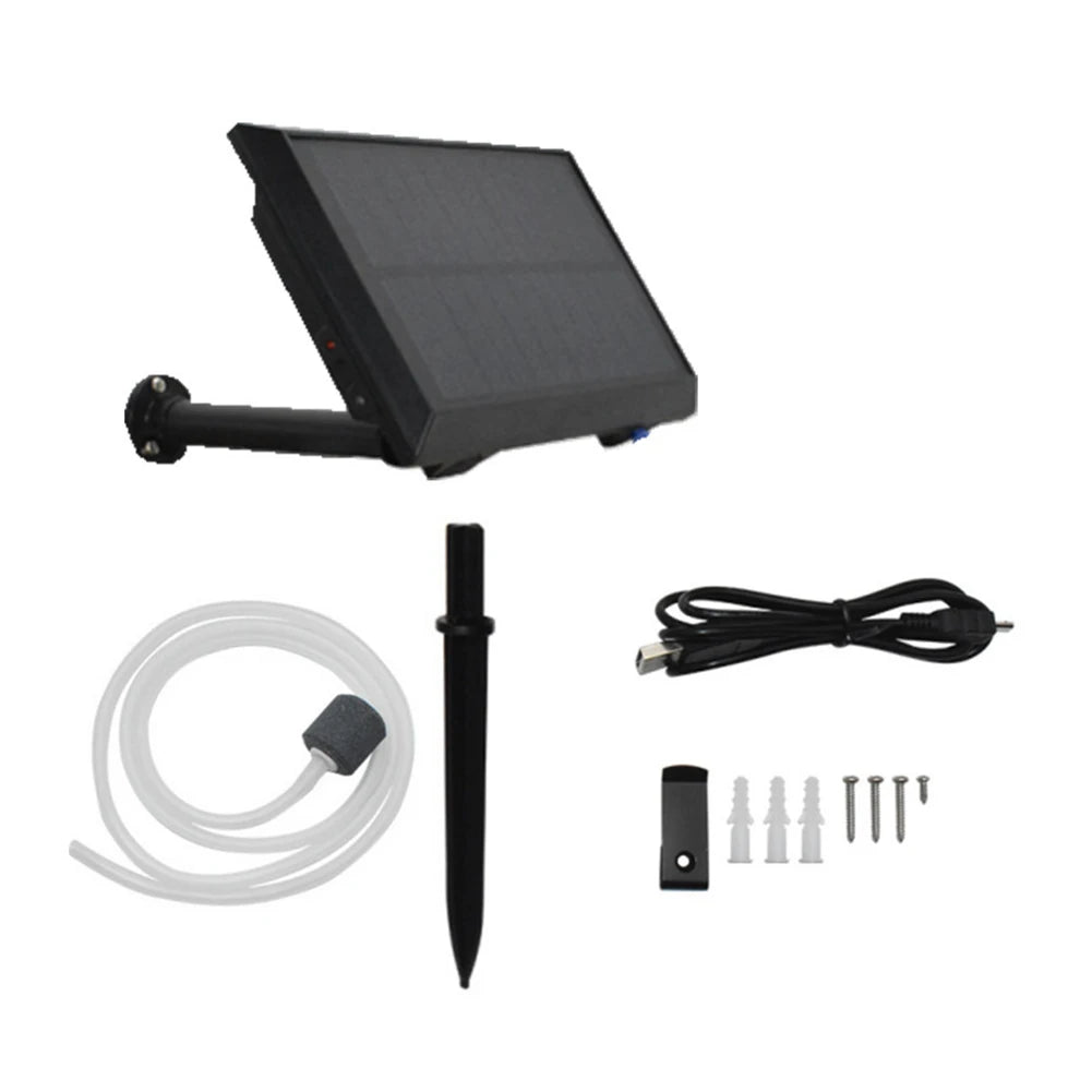 Shunmaii Solar Pond Air Pump Oxygenator For Aquarium Outdoor