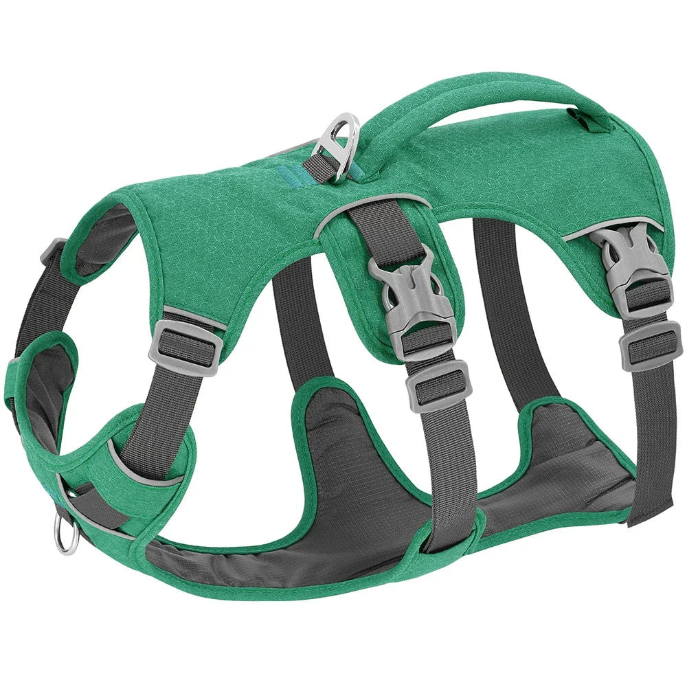 Reflective Nylon Dog Harness With Handle Adjustable Vest