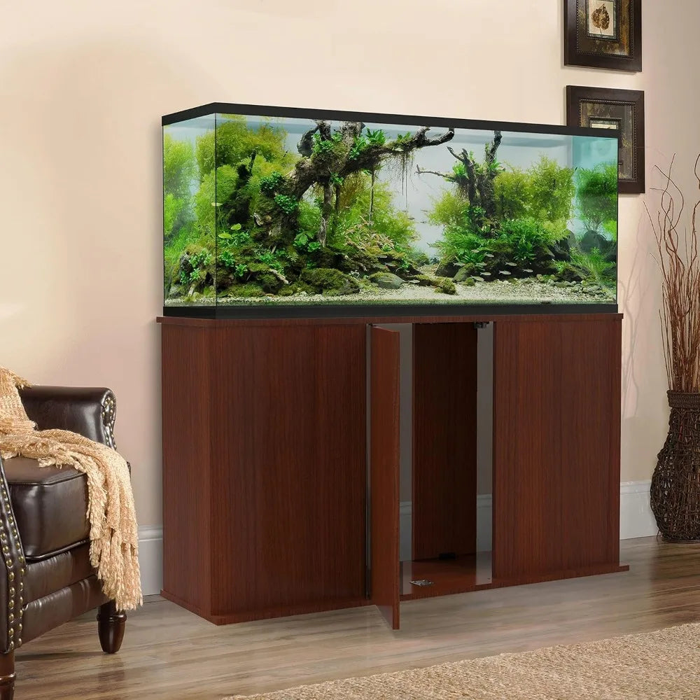 Particle Board Aquarium Stand For Contemporary Indoor Use