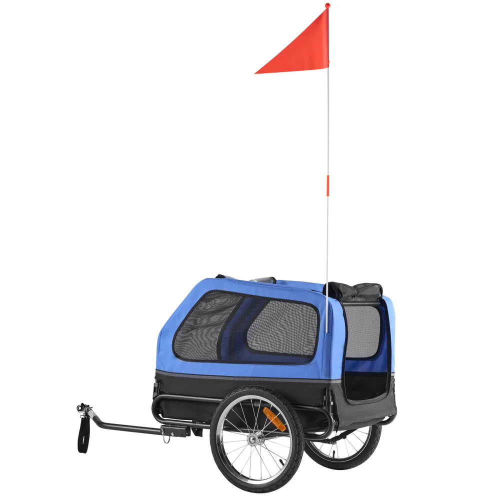 Ye Dog Bike Trailer For Pets FoldingFrame With QuickRelease