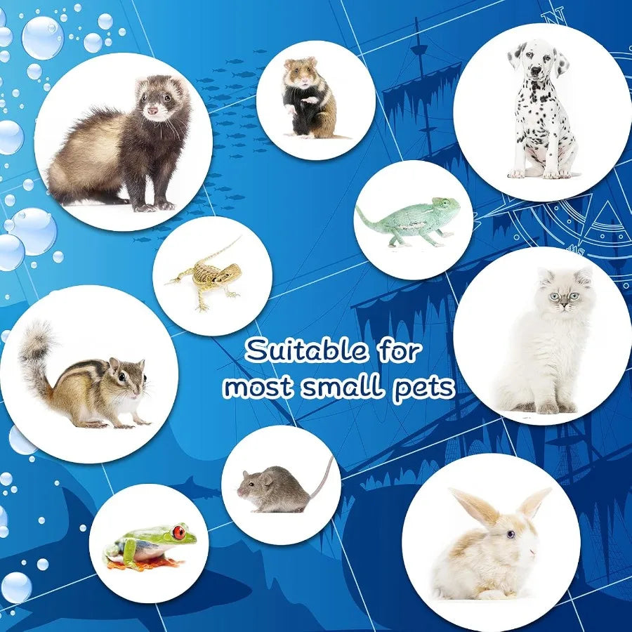 Shark Gea Pig Bed Hideout For Small Pets Hamsters Hedgehogs