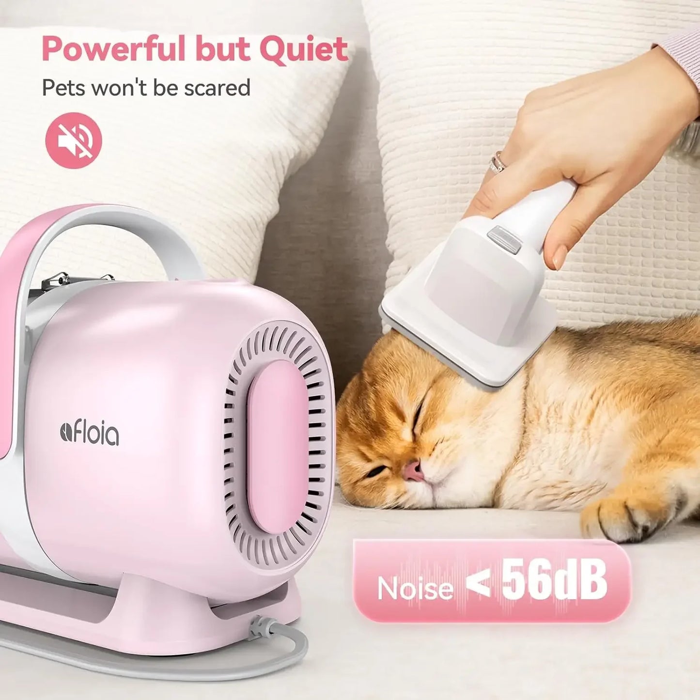 6 in 1 Dog GroomingKit Pro Pet Vacuum for Shedding