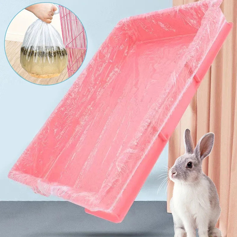 Hign-concerned Disposable Pet Tray Liner Film For Rabbit Litter Mat