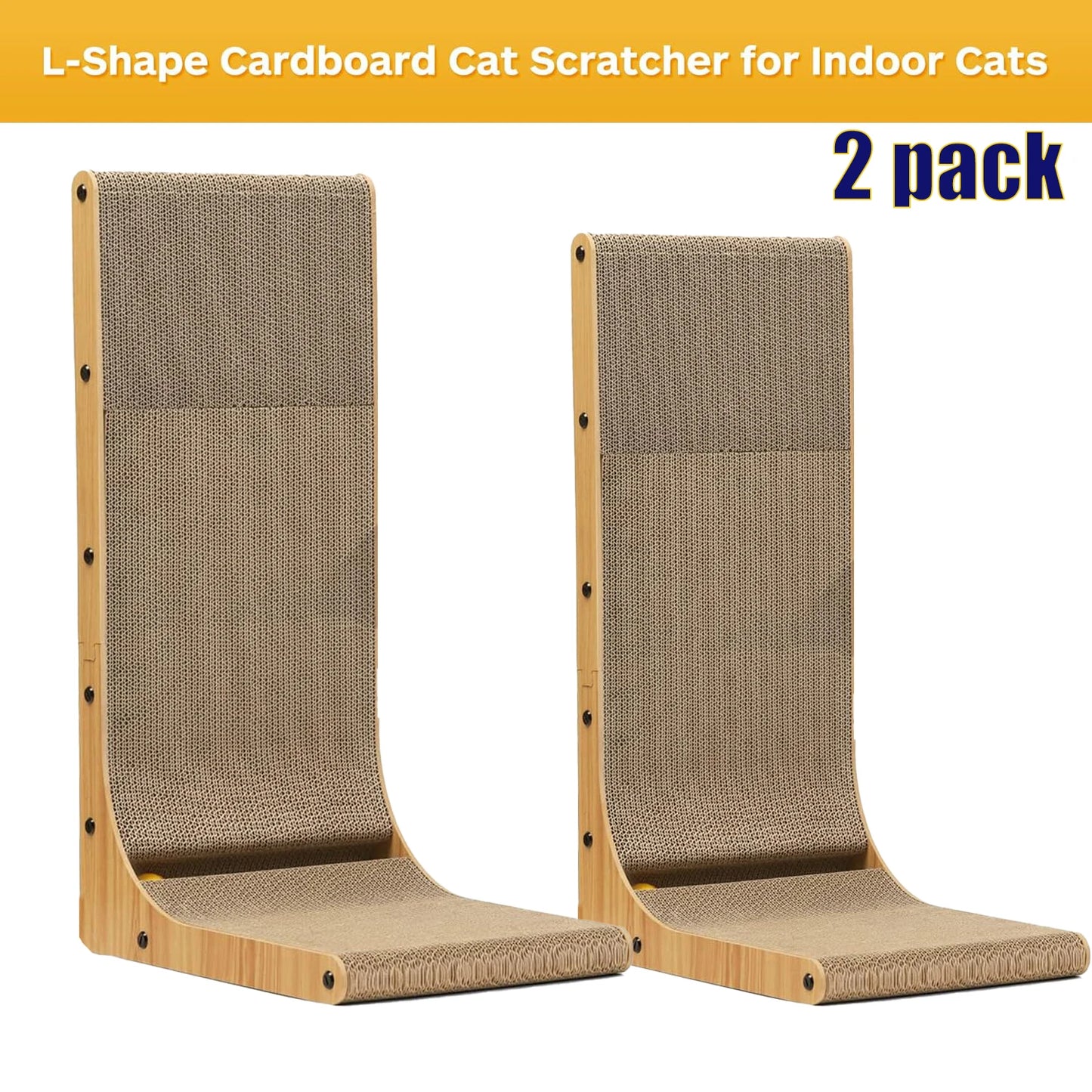 Guangdong L Shape Cat Scratcher Indoor Cardboard Pad