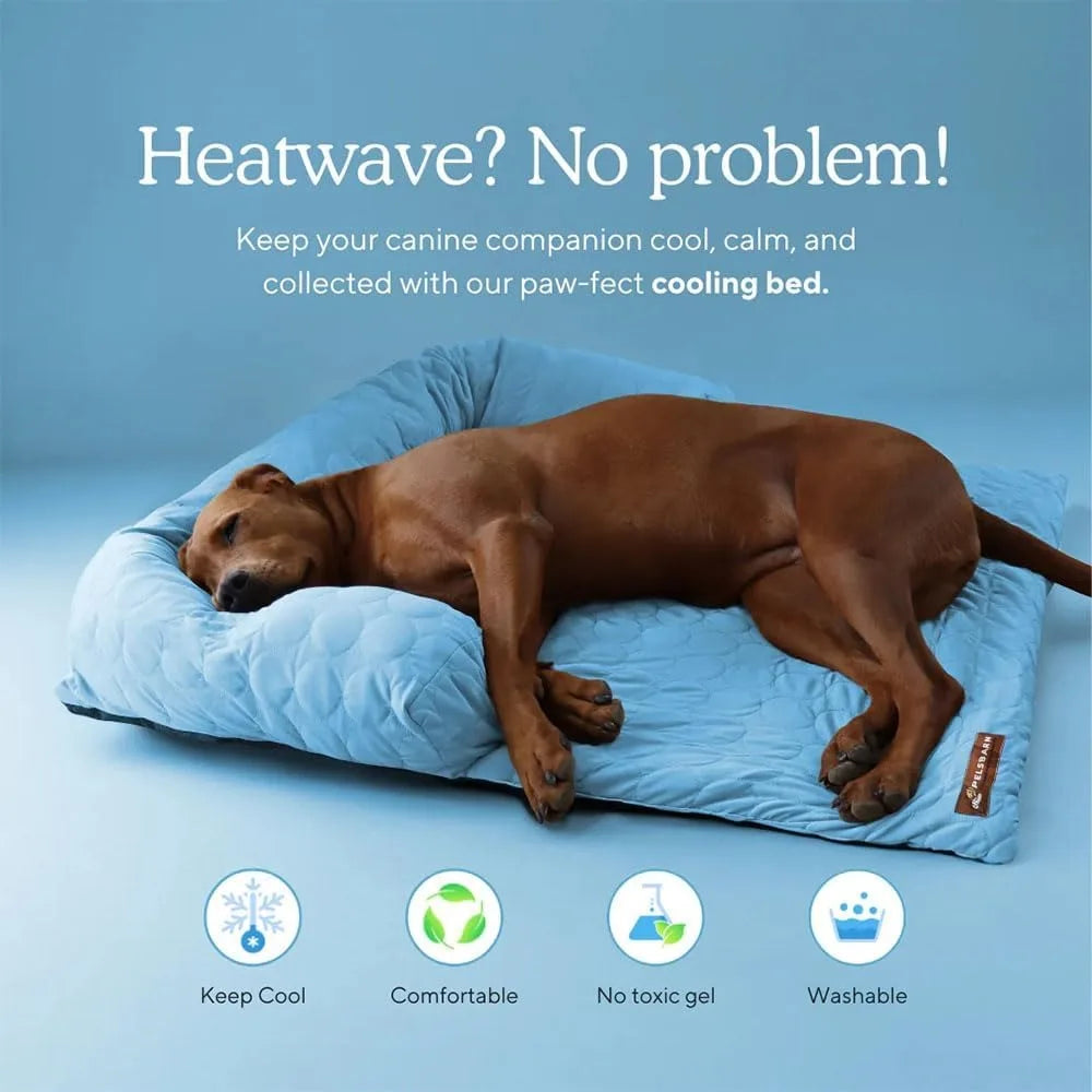 Chill Relief Dog Cooling Mattress For Durable, Comfortable Rest