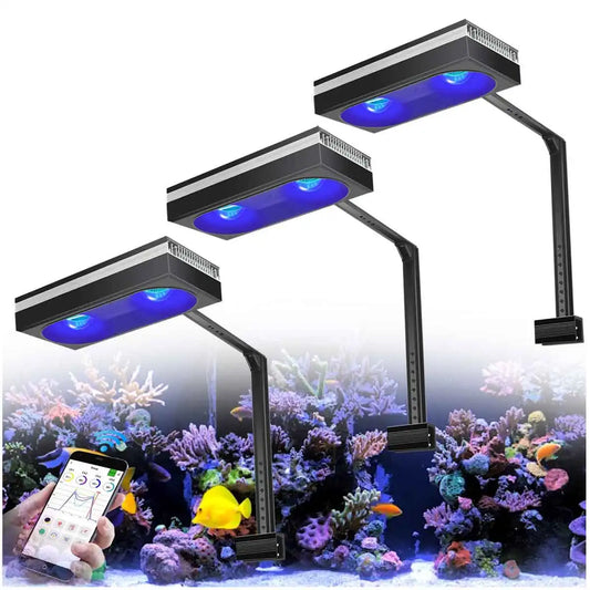 PopBloom RL180 WiFi LED Aquarium Light Full Spectrum 180W