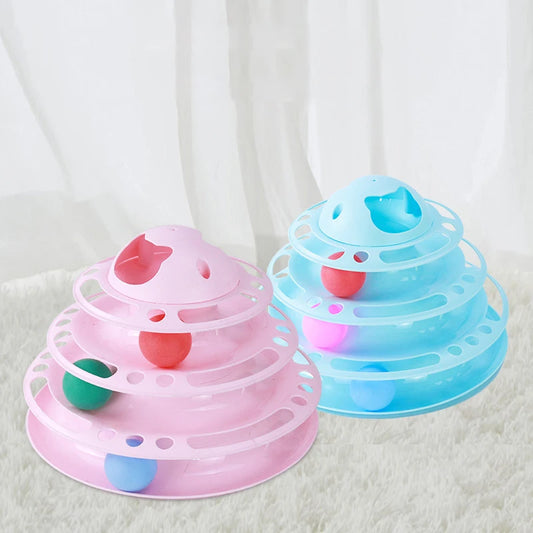 AEDGCN Interactive Cat Toy Tower For Pets Smart Paw Toy
