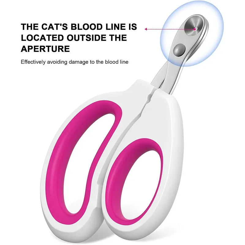 NONECN Pet Nail Clipper for Cats and Small Animals Grooming