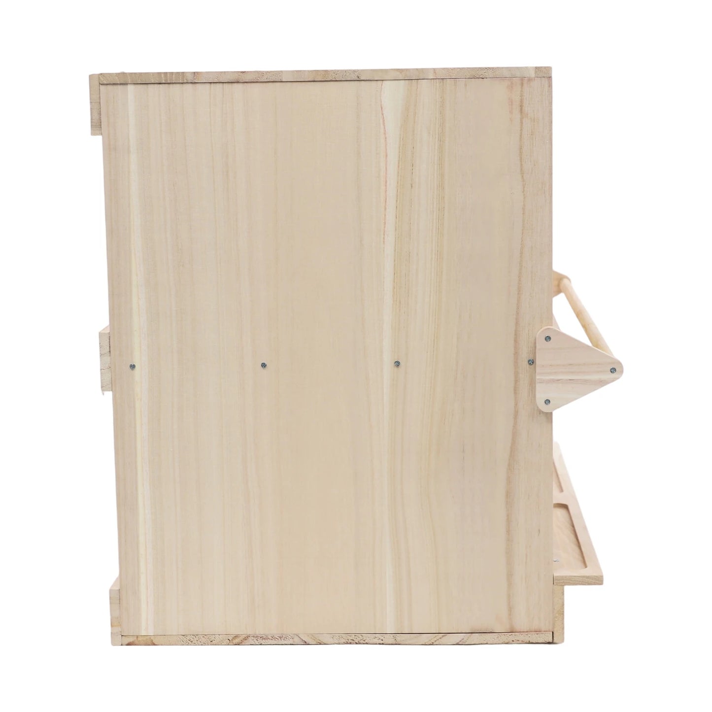 Color Four Compartment Wooden Chicken Nesting Box Anti Roll Guard