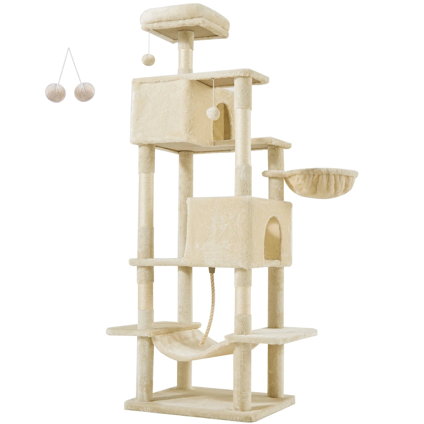 JHK Cat Tree Tower Multi Level Climbing Tower Indoor