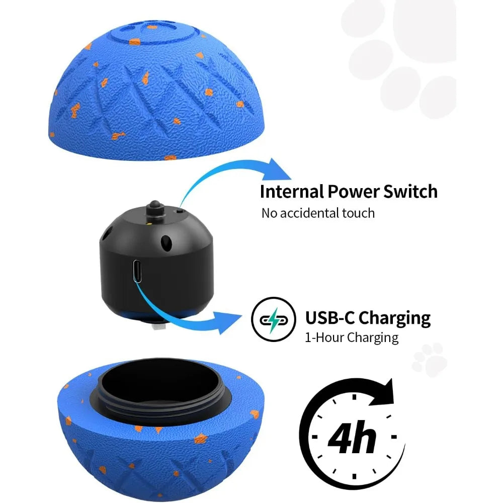 Hign-concerned Interactive Automatic Ball Toy For Dogs