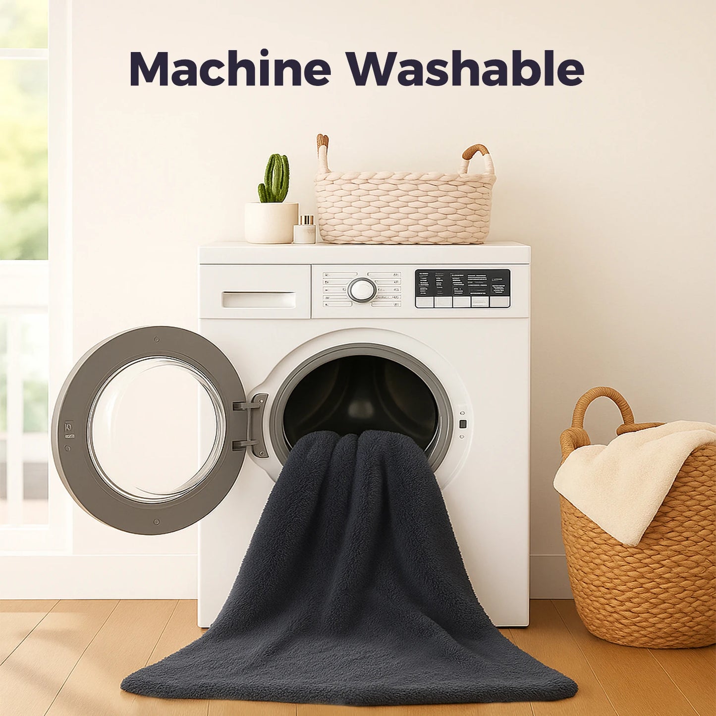 PEQULTICN Dog Bed Mat Foldable Portable Design Machine Washable