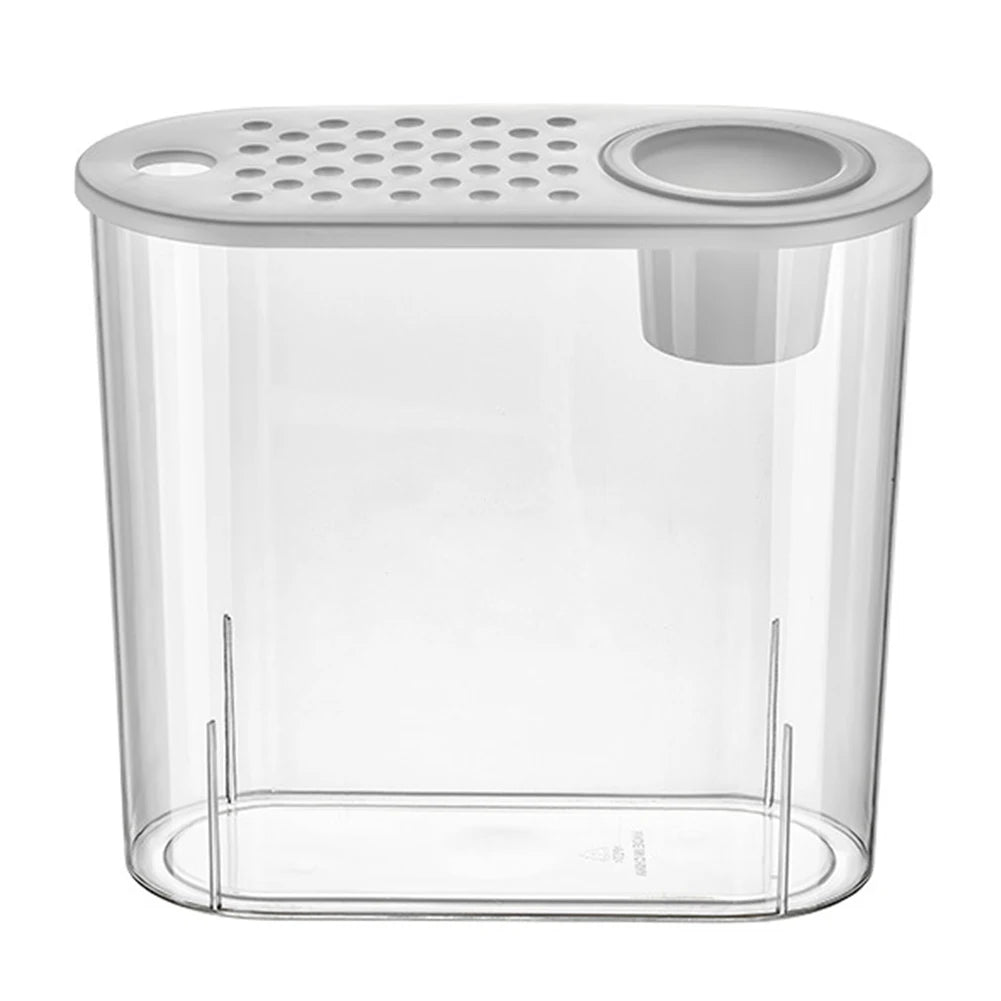 Shunmaii Plastic Clear Table Fish Bowl Shatterproof Aquaponic Planter