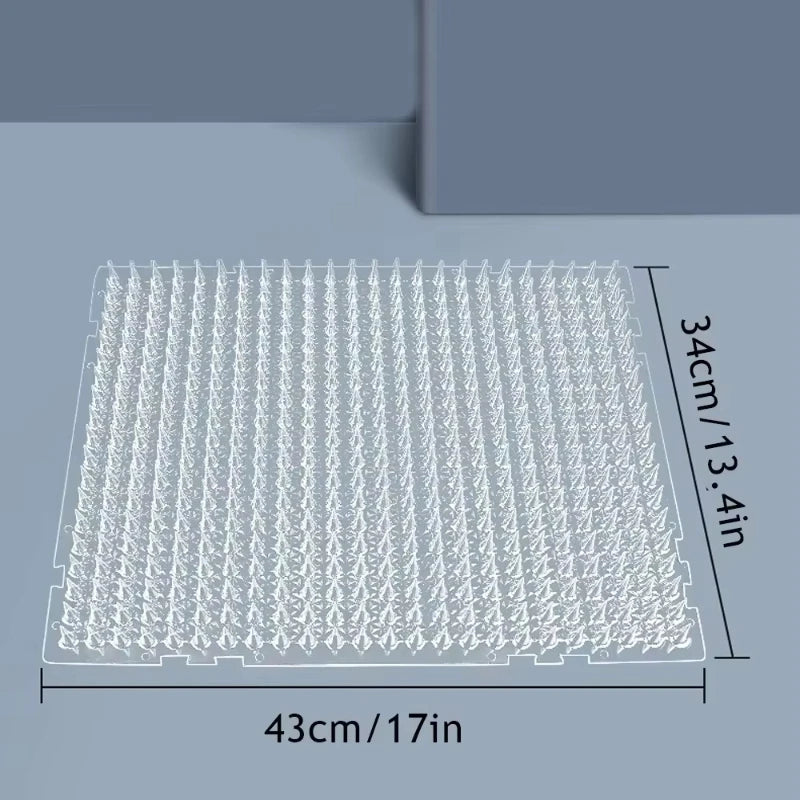 Pet Proof Garden Defender Mat With Interlocking Spikes