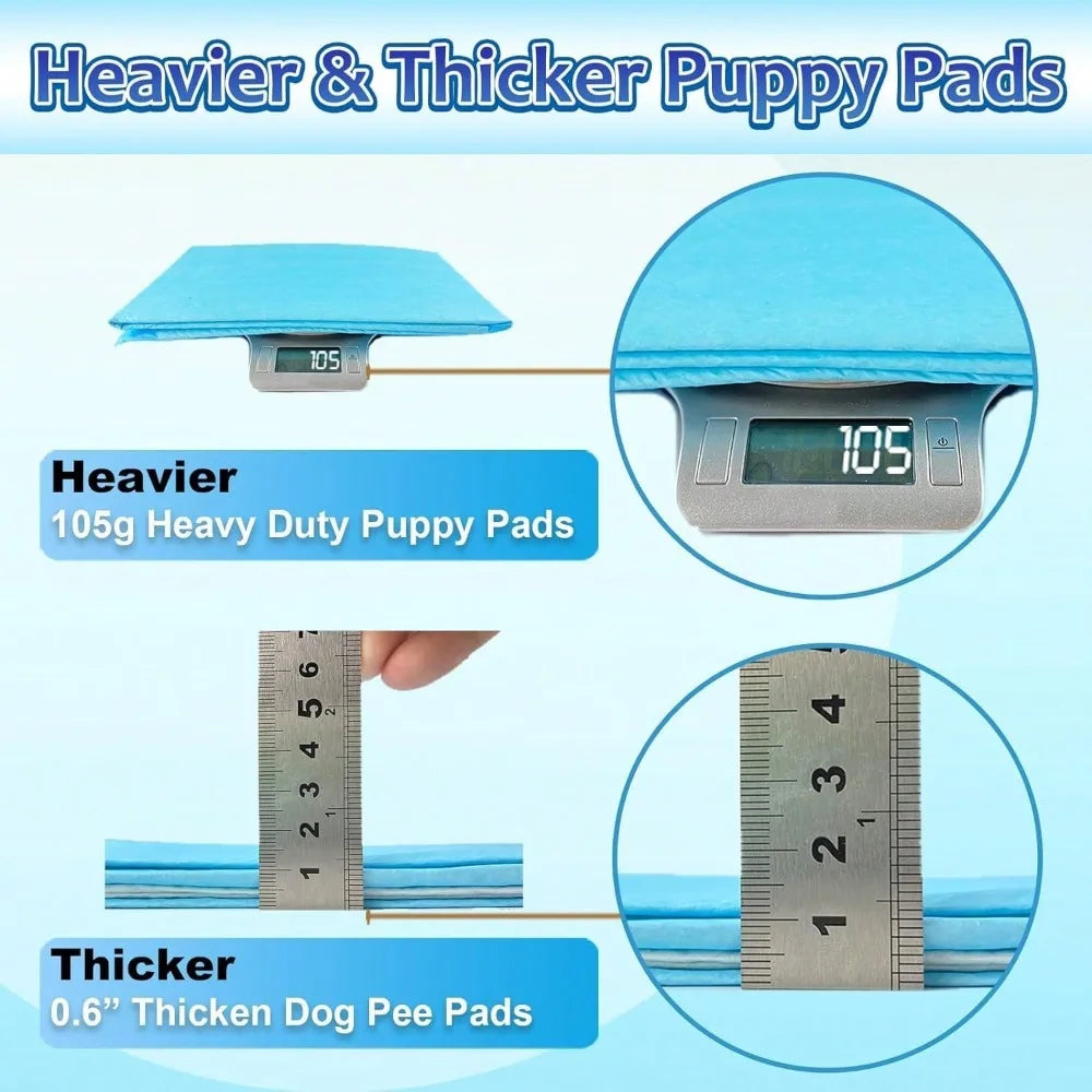 Puppy Training Pads Six Layer Ultra Absorbent Leak Proof Odor Control