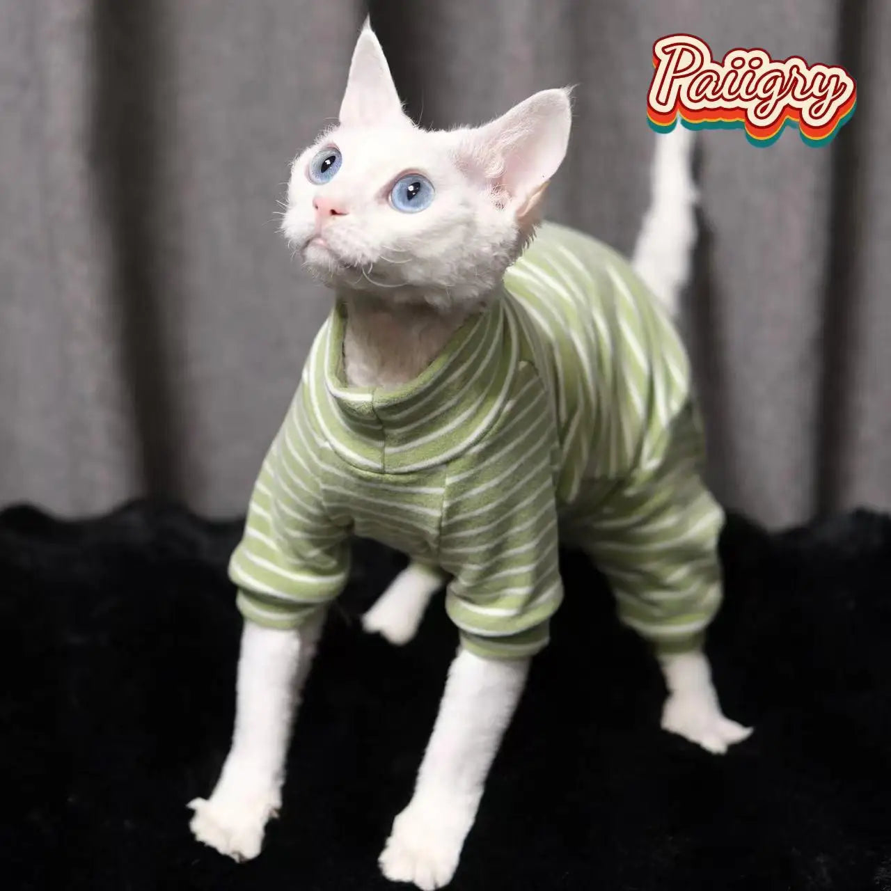 Hairless Cat Clothes Sphinx Warm Stretchy Vest For Pets