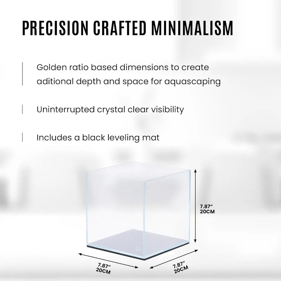 Hign-concerned UNS Ultra Clear Rimless 45 Mitered Edge Fish Tank