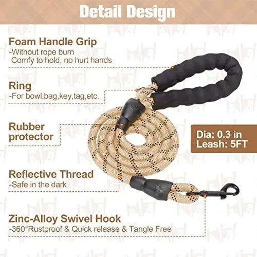YTYIN Small Dog Harness Leash Set Reflective Plaid