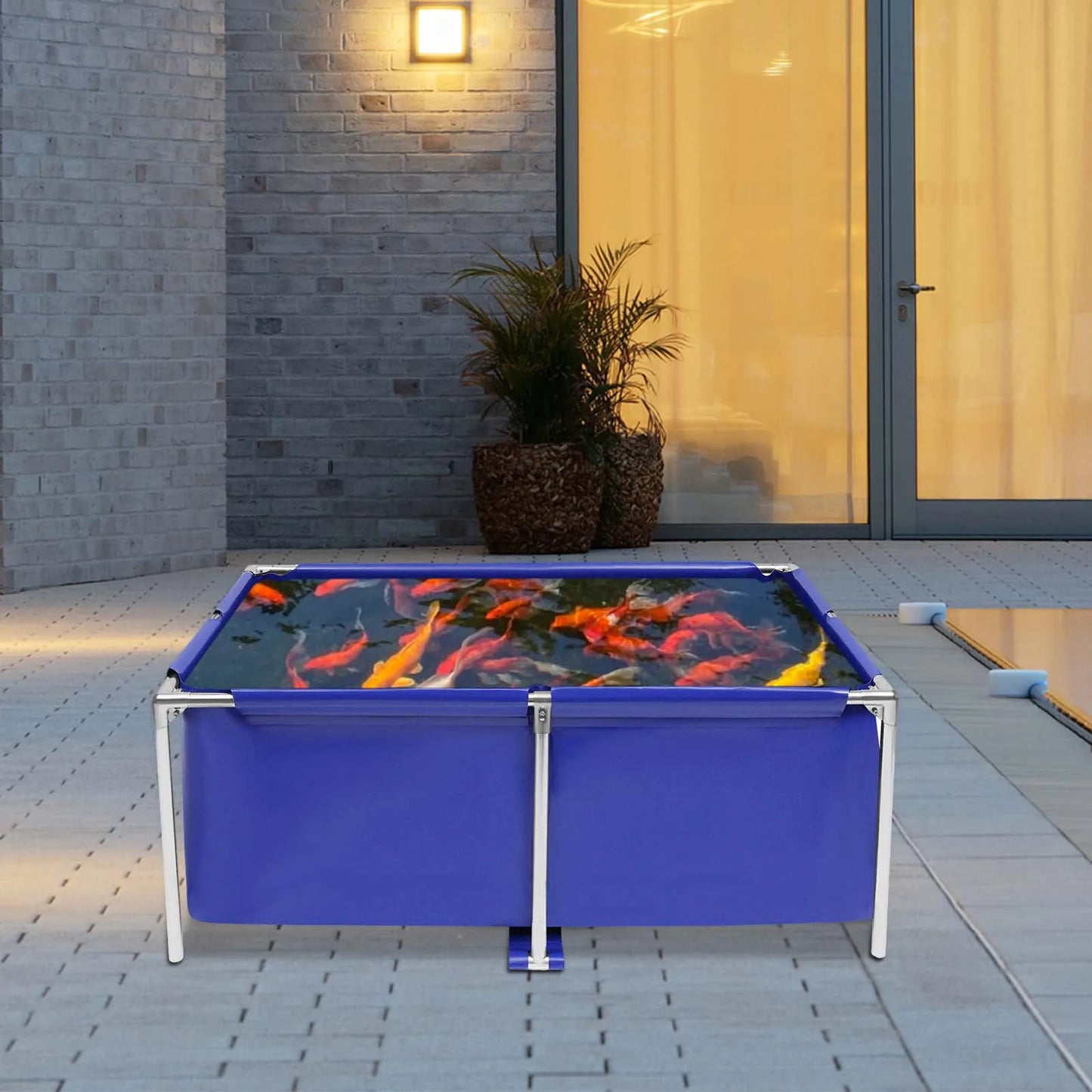 Canvas Aquarium Water Tank for Koi and Ponds Portable