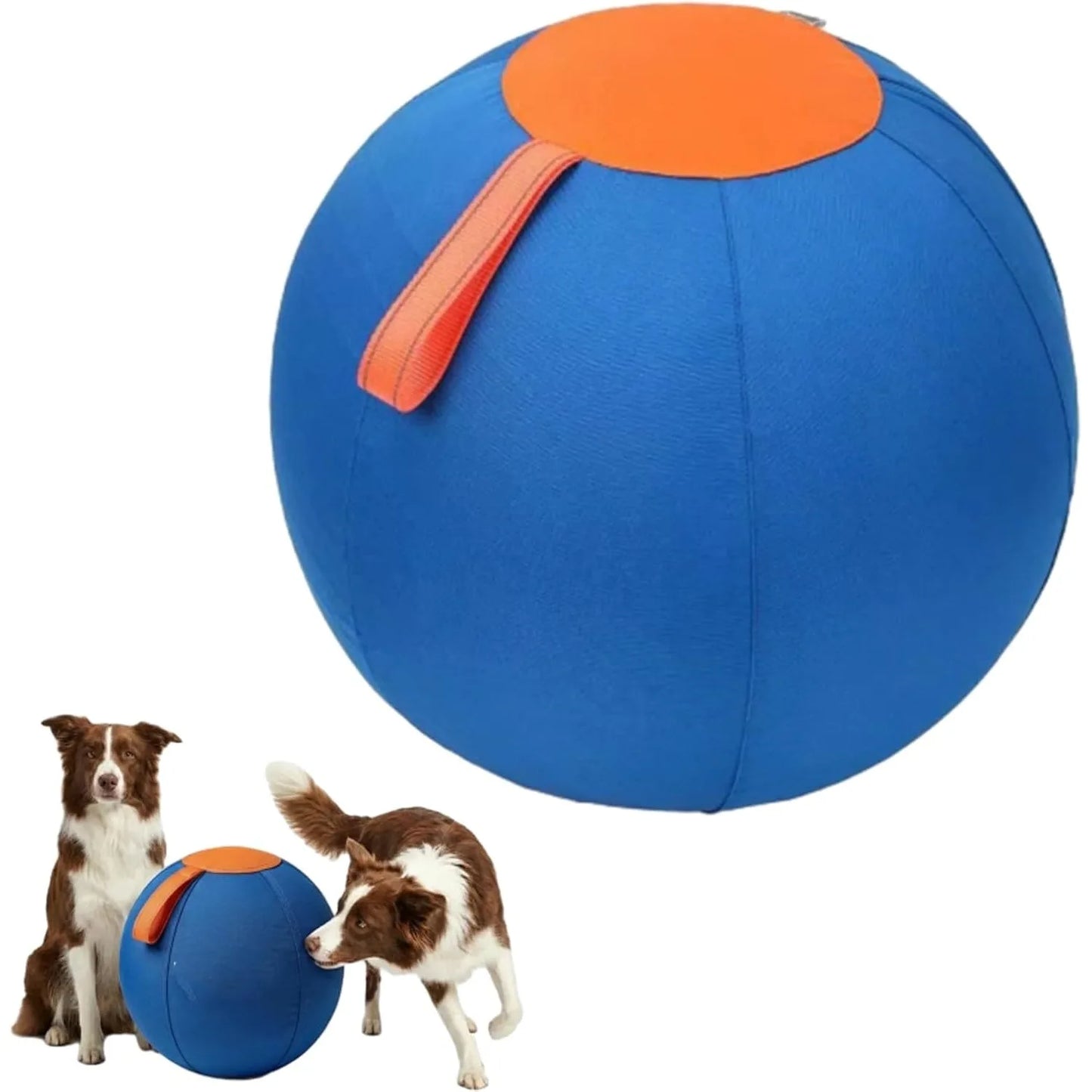 Herding Ball For Dogs Tear Resistant Enrichment Ball With Cover